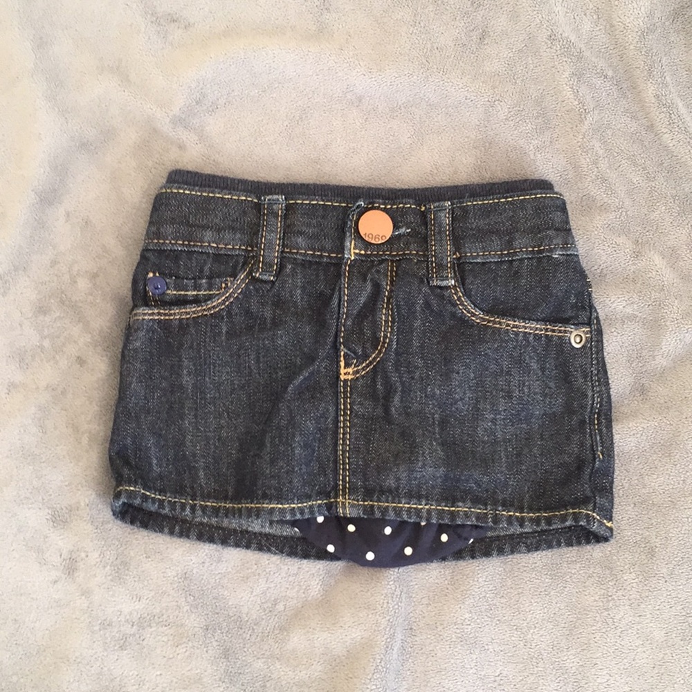 Adorable Baby Gap jean mini skirt! 💗